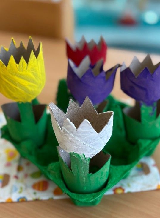 Tulpen basteln